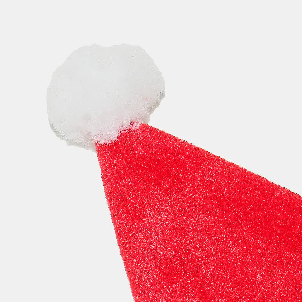 2 Piece Antler Christmas Hat with pompom Easy Apparels