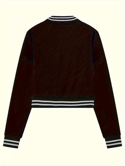 Snap Down Long Sleeve Jacket Easy Apparels