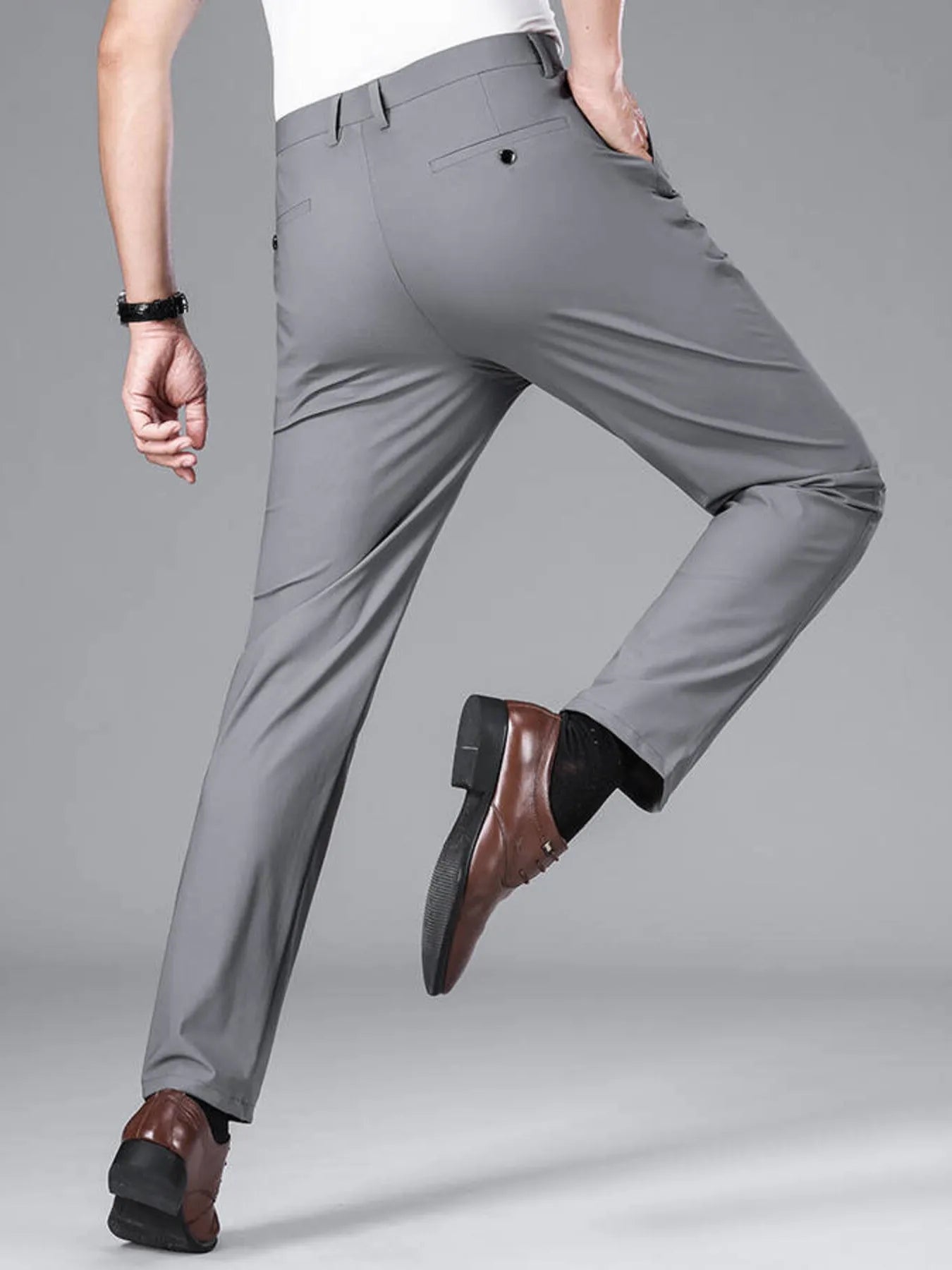 Men's Slim Fit Casual Pants Easy Apparels