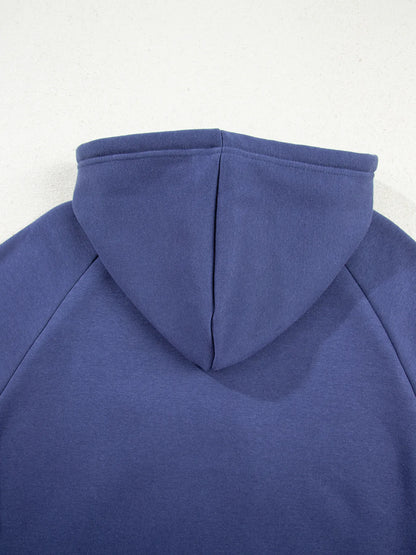 Trendsi Fleece Lined Adjustable Drawstring Oversize Tunic Hoodie