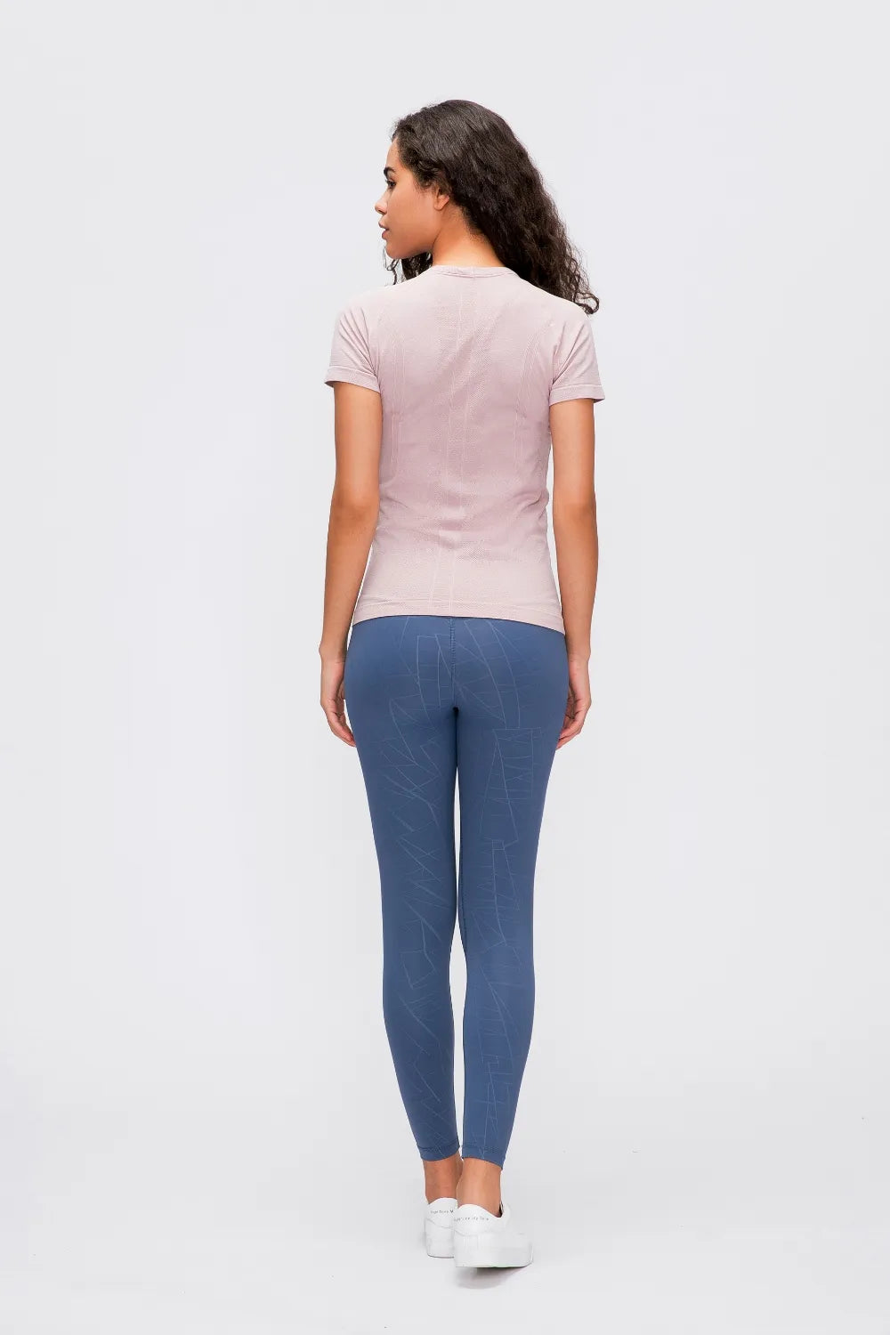 Millennia Round Neck Short Sleeve Active T-Shirt Easy Apparels