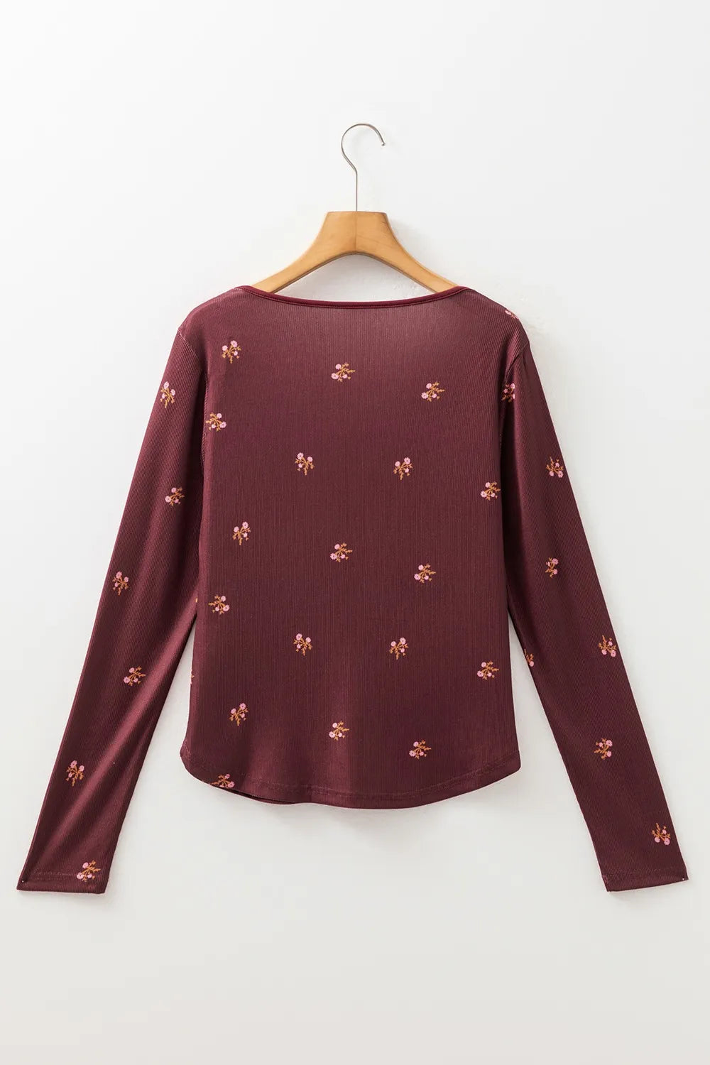 Trendsi Floral Long Sleeve T-Shirt